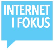 Logotyp Internet i Fokus